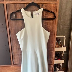 Elegant Light Sea Foam Green Dress, Size 2